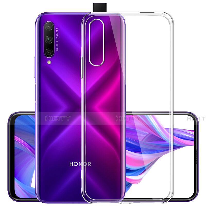 Funda Silicona Ultrafina Transparente T02 para Huawei Honor 9X Pro Claro