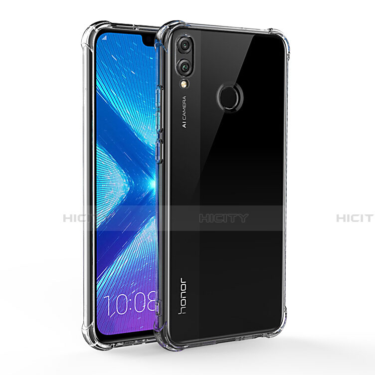 Funda Silicona Ultrafina Transparente T02 para Huawei Honor V10 Lite Claro