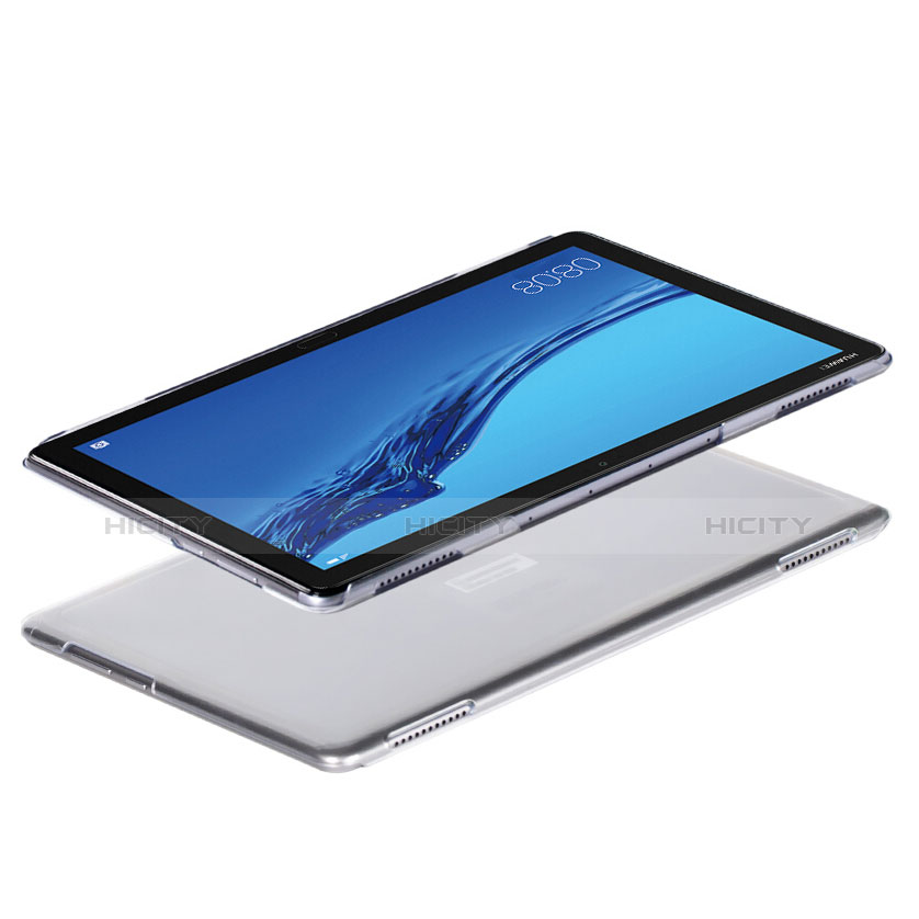 Funda Silicona Ultrafina Transparente T02 para Huawei MediaPad C5 10 10.1 BZT-W09 AL00 Claro