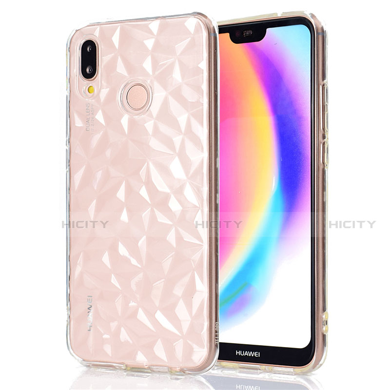 Funda Silicona Ultrafina Transparente T02 para Huawei Nova 3e Claro