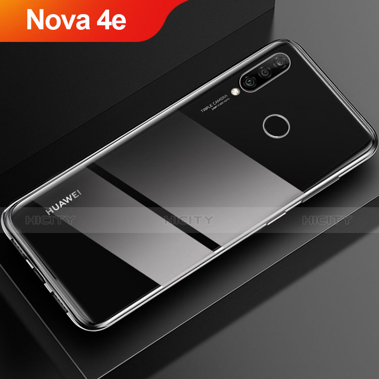 Funda Silicona Ultrafina Transparente T02 para Huawei Nova 4e Claro