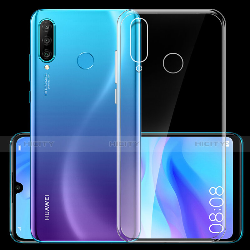 Funda Silicona Ultrafina Transparente T02 para Huawei Nova 4e Claro