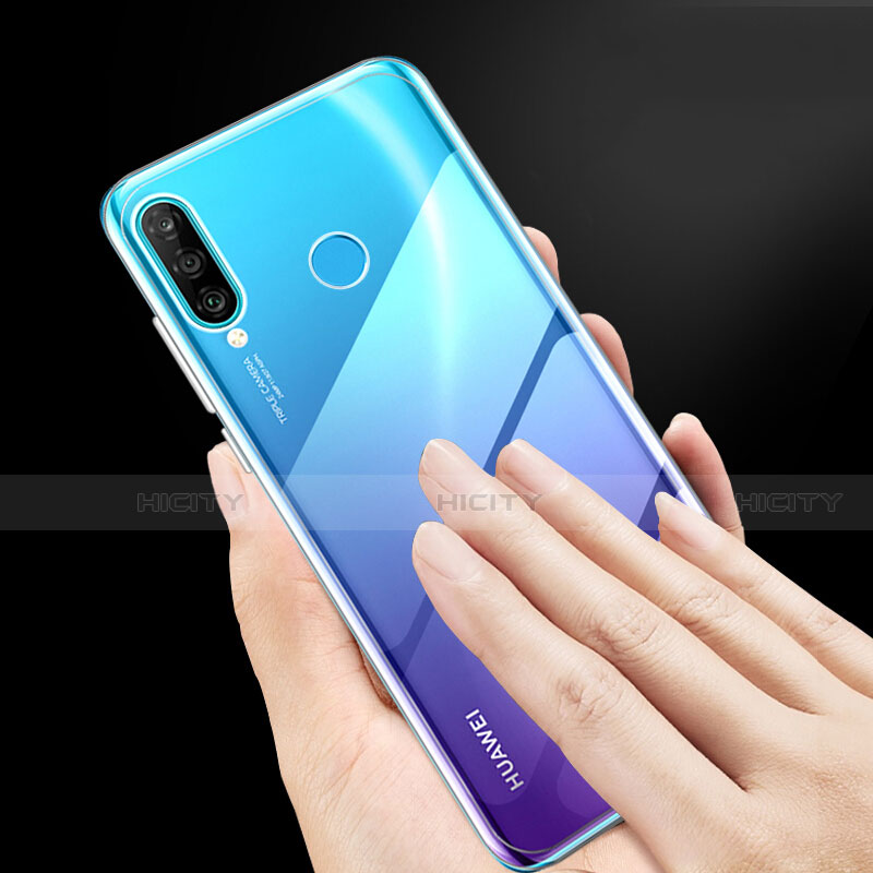 Funda Silicona Ultrafina Transparente T02 para Huawei P30 Lite XL Claro