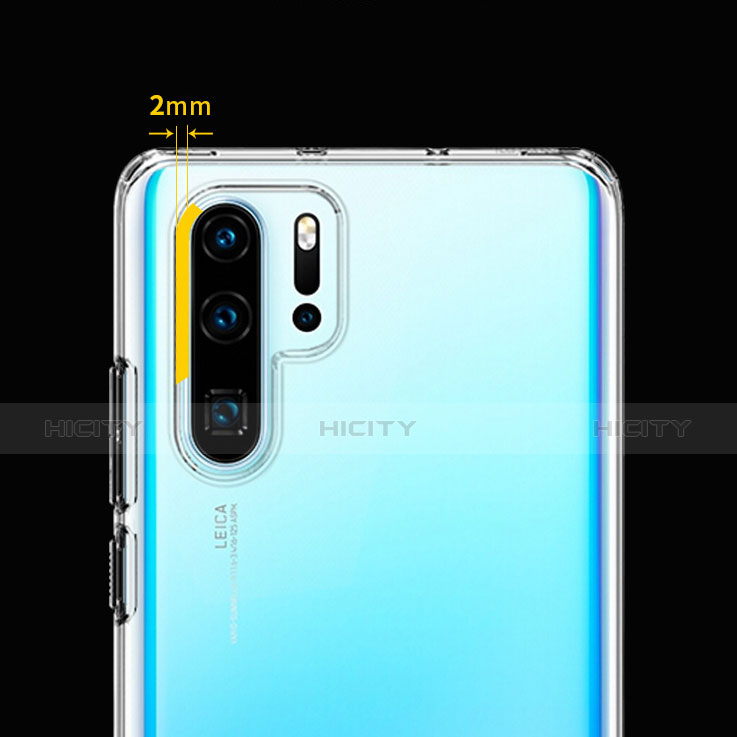 Funda Silicona Ultrafina Transparente T02 para Huawei P30 Pro Claro