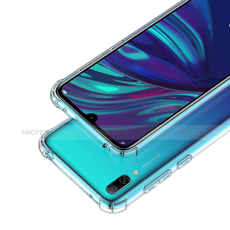 Funda Silicona Ultrafina Transparente T02 para Huawei Y7 Pro (2019) Claro