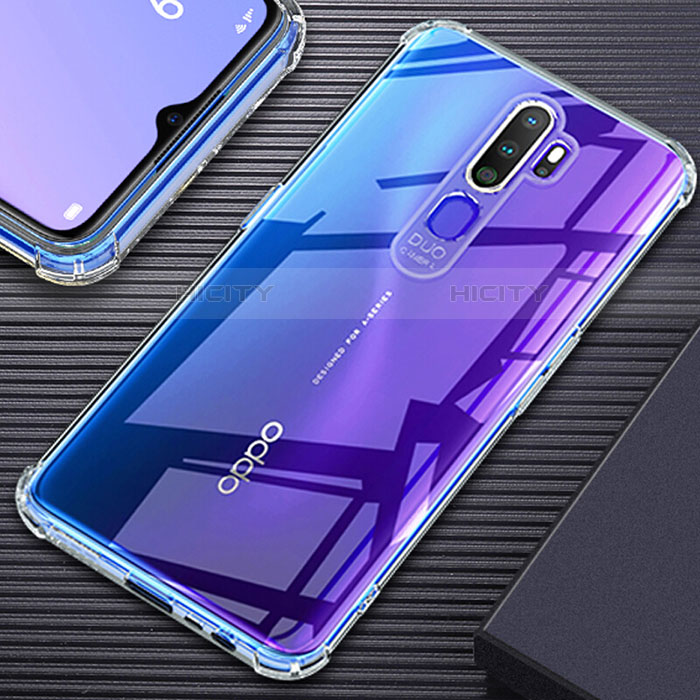 Funda Silicona Ultrafina Transparente T02 para Oppo A9 (2020) Claro