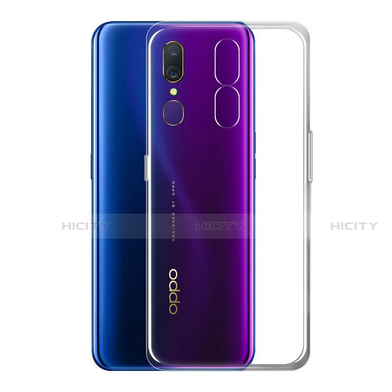 Funda Silicona Ultrafina Transparente T02 para Oppo A9 Claro