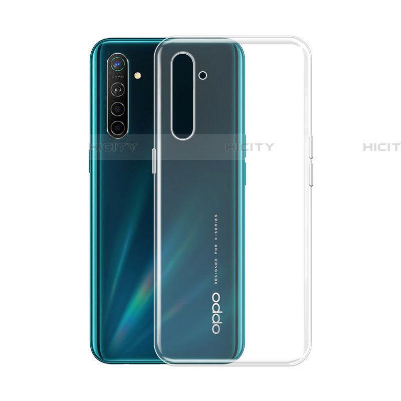 Funda Silicona Ultrafina Transparente T02 para Oppo K5 Claro