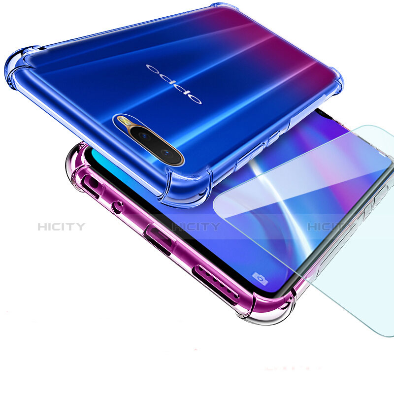 Funda Silicona Ultrafina Transparente T02 para Oppo R17 Neo Claro