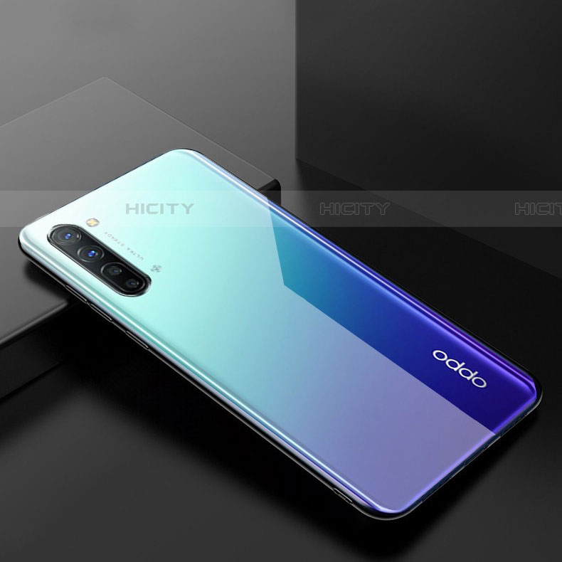 Funda Silicona Ultrafina Transparente T02 para Oppo Reno3 Claro