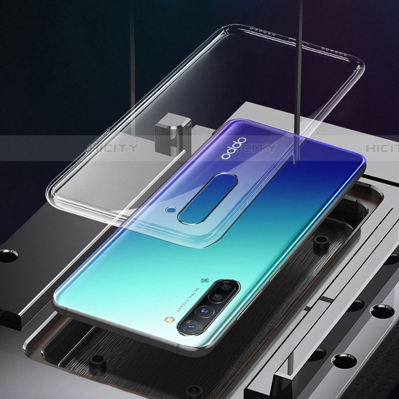 Funda Silicona Ultrafina Transparente T02 para Oppo Reno3 Claro