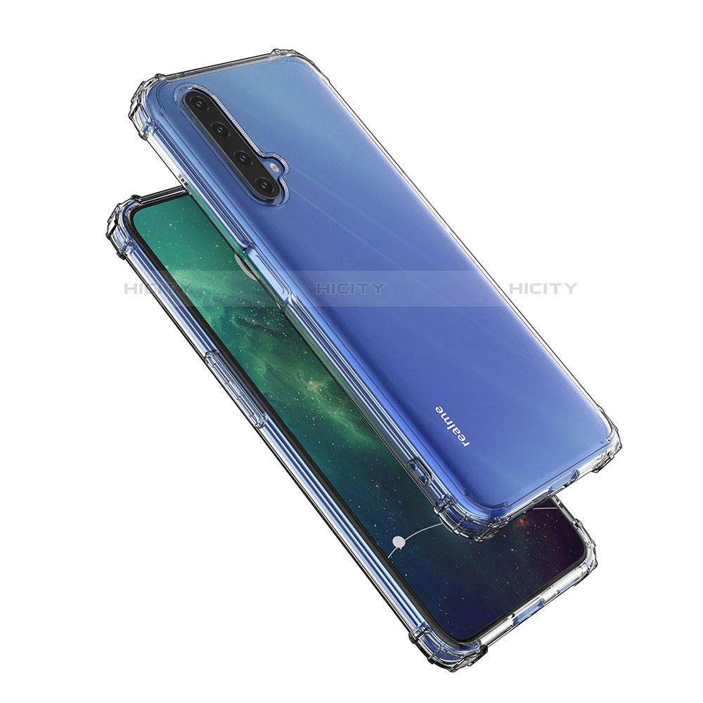 Funda Silicona Ultrafina Transparente T02 para Realme X50 5G Claro