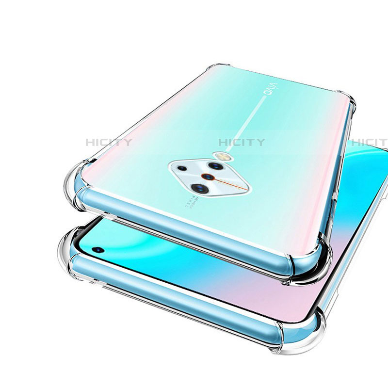 Funda Silicona Ultrafina Transparente T02 para Vivo S1 Pro Claro