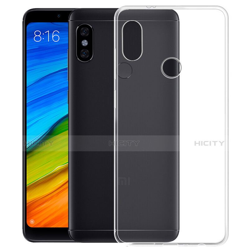 Funda Silicona Ultrafina Transparente T02 para Xiaomi Mi Max 3 Claro