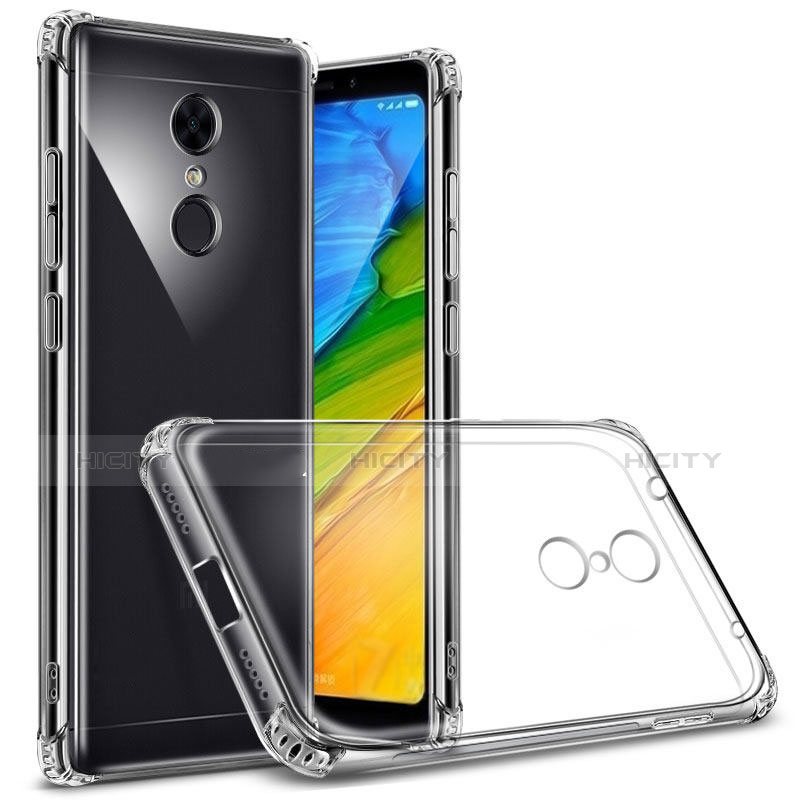 Funda Silicona Ultrafina Transparente T02 para Xiaomi Redmi 5 Claro