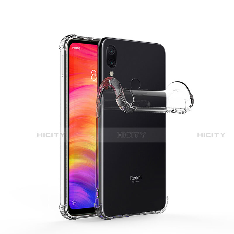 Funda Silicona Ultrafina Transparente T02 para Xiaomi Redmi 7 Claro