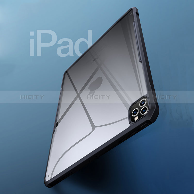 Funda Silicona Ultrafina Transparente T04 para Apple iPad Pro 11 (2022) Negro