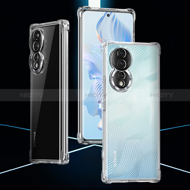 Funda Silicona Ultrafina Transparente T04 para Huawei Honor 80 5G Claro