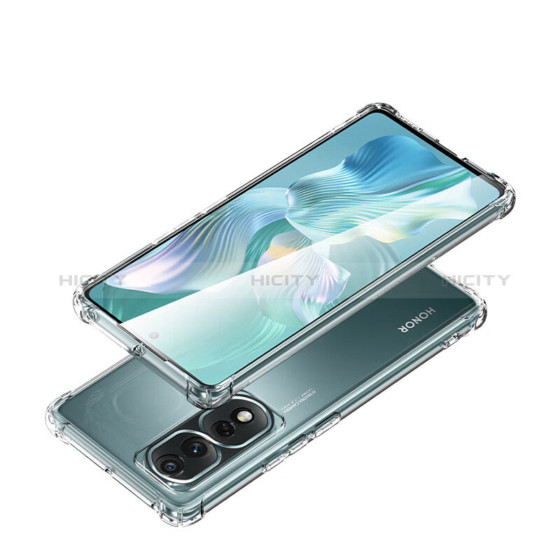 Funda Silicona Ultrafina Transparente T04 para Huawei Honor 80 Pro 5G Claro