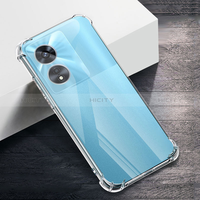 Funda Silicona Ultrafina Transparente T04 para Huawei Honor X5 Plus Claro