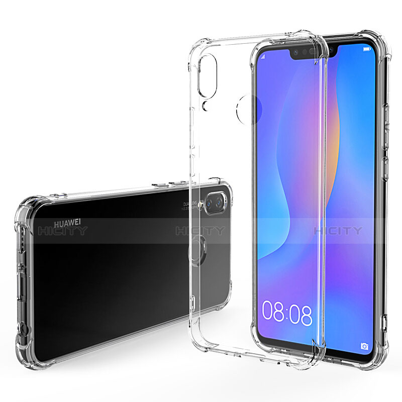 Funda Silicona Ultrafina Transparente T04 para Huawei Nova 3i Claro