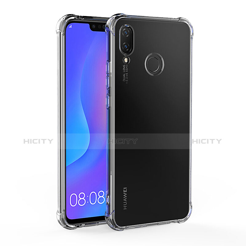 Funda Silicona Ultrafina Transparente T04 para Huawei Nova 3i Claro