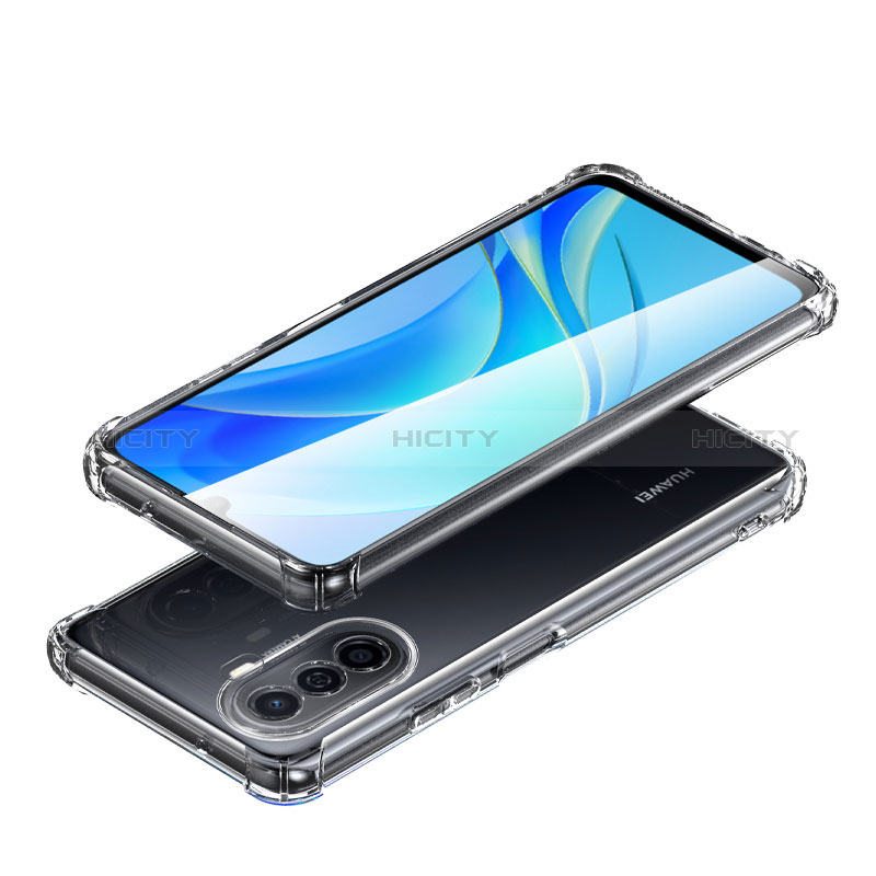 Funda Silicona Ultrafina Transparente T04 para Huawei Nova Y70 Claro