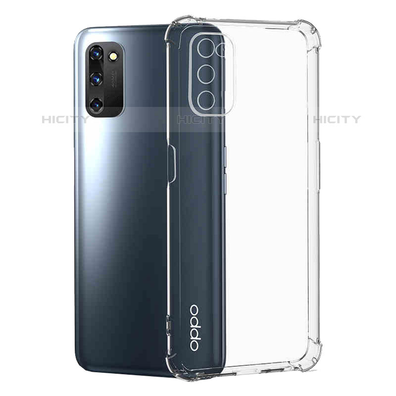 Funda Silicona Ultrafina Transparente T04 para Oppo A53s 5G Claro