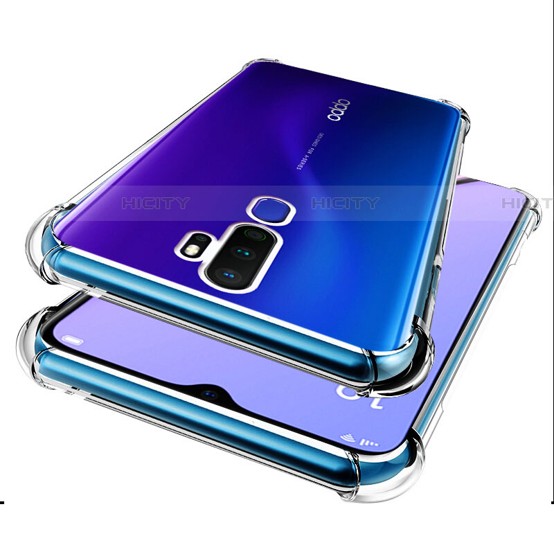 Funda Silicona Ultrafina Transparente T04 para Oppo A9 (2020) Claro