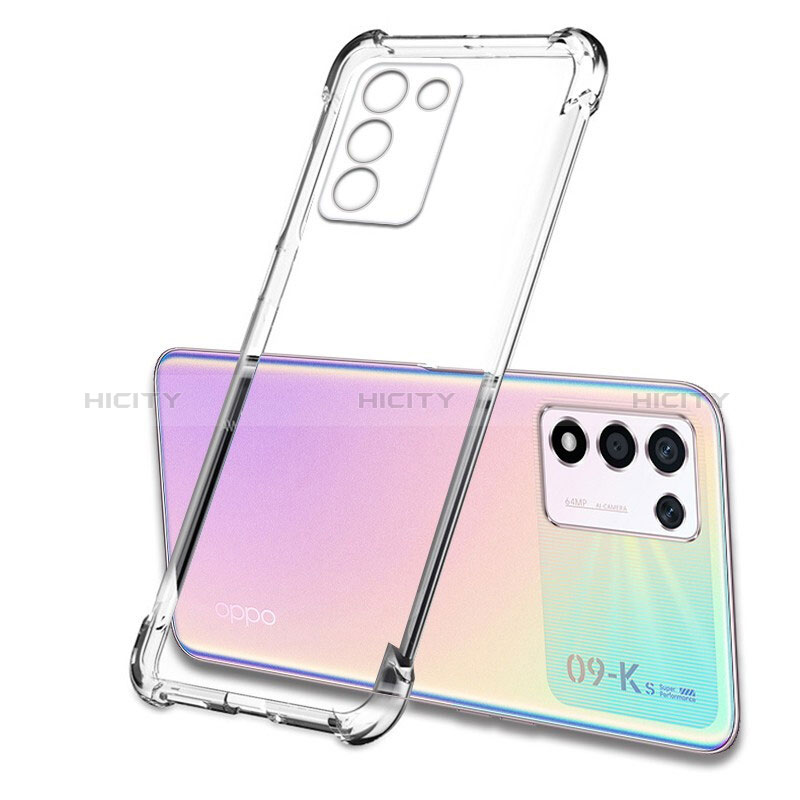 Funda Silicona Ultrafina Transparente T04 para Realme 9 SE 5G Claro