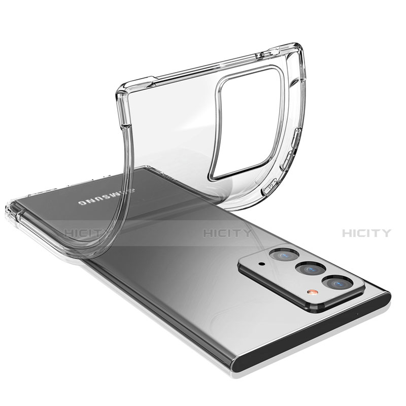 Funda Silicona Ultrafina Transparente T04 para Samsung Galaxy Note 20 5G Claro