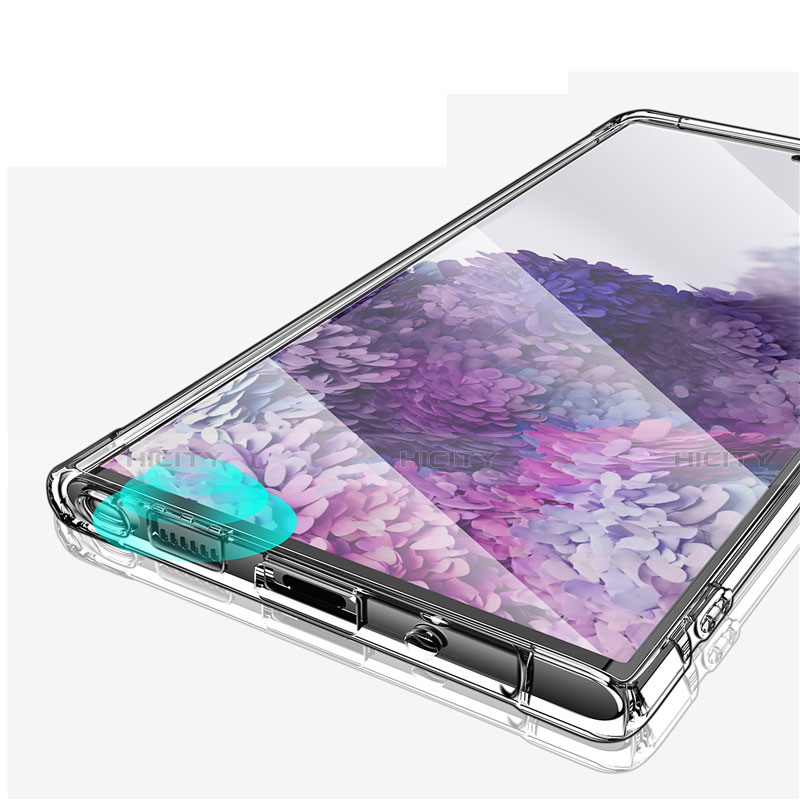 Funda Silicona Ultrafina Transparente T04 para Samsung Galaxy Note 20 5G Claro