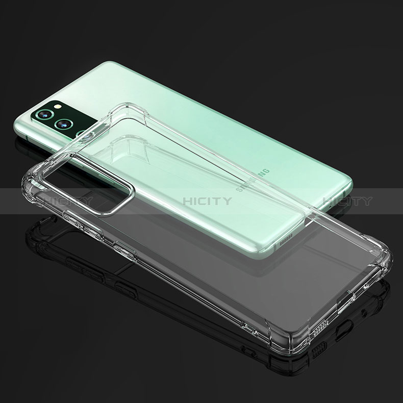 Funda Silicona Ultrafina Transparente T04 para Samsung Galaxy S20 Lite 5G Claro