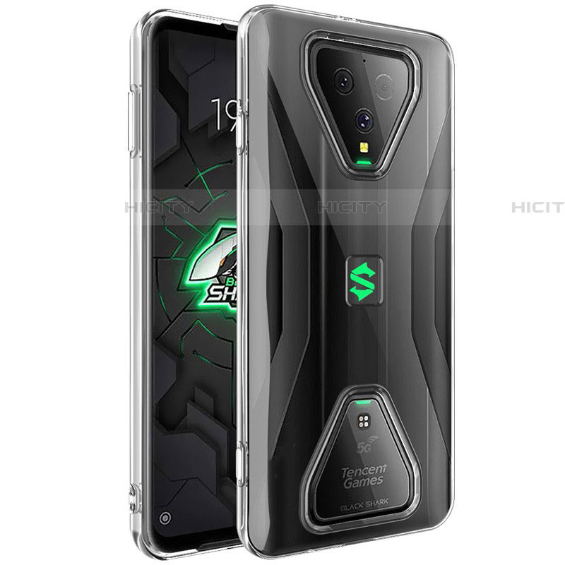 Funda Silicona Ultrafina Transparente T04 para Xiaomi Black Shark 3 Claro