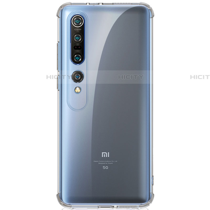 Funda Silicona Ultrafina Transparente T04 para Xiaomi Mi 10 Pro Claro