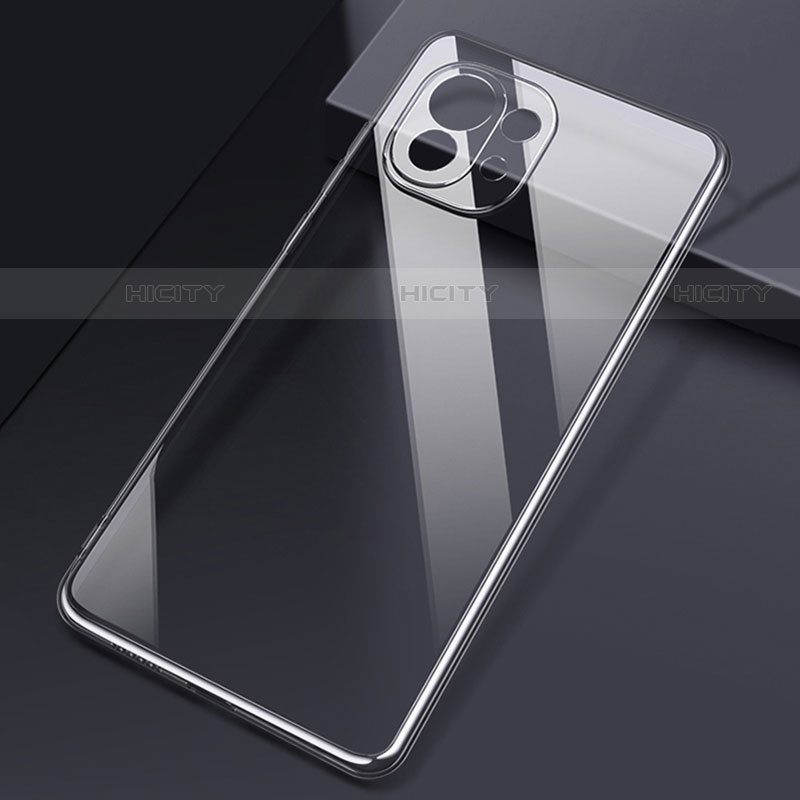 Funda Silicona Ultrafina Transparente T04 para Xiaomi Mi 11 Lite 5G Claro