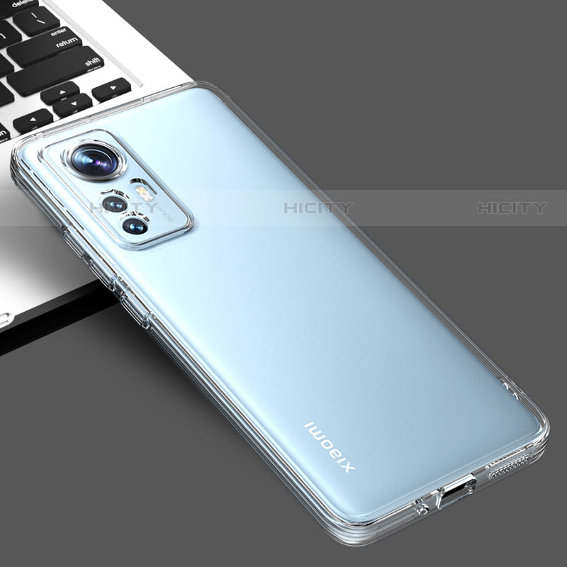 Funda Silicona Ultrafina Transparente T04 para Xiaomi Mi 12 Lite 5G Claro