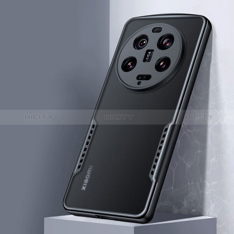 Funda Silicona Ultrafina Transparente T04 para Xiaomi Mi 13 Ultra 5G Negro