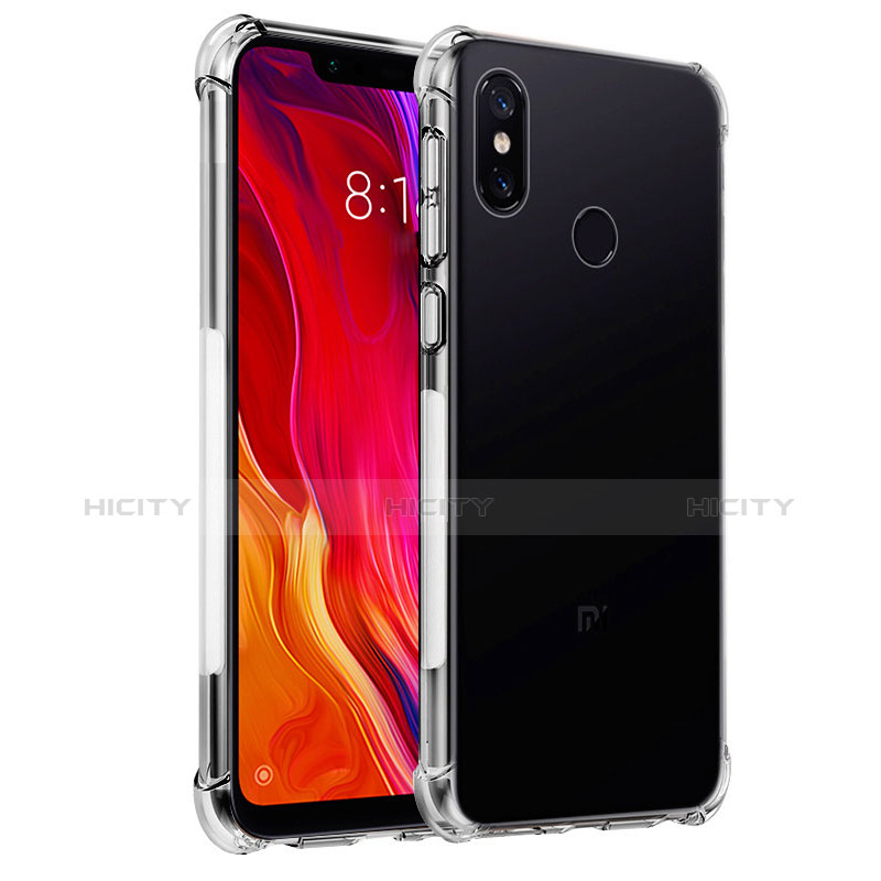 Funda Silicona Ultrafina Transparente T04 para Xiaomi Mi 8 Claro