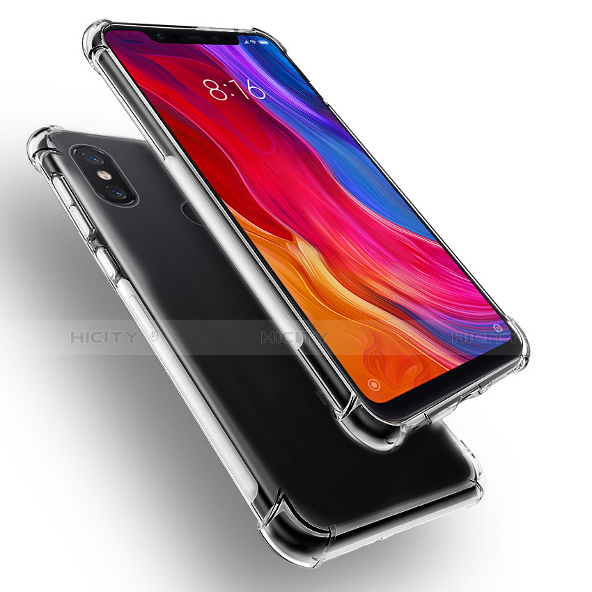 Funda Silicona Ultrafina Transparente T04 para Xiaomi Mi 8 Claro