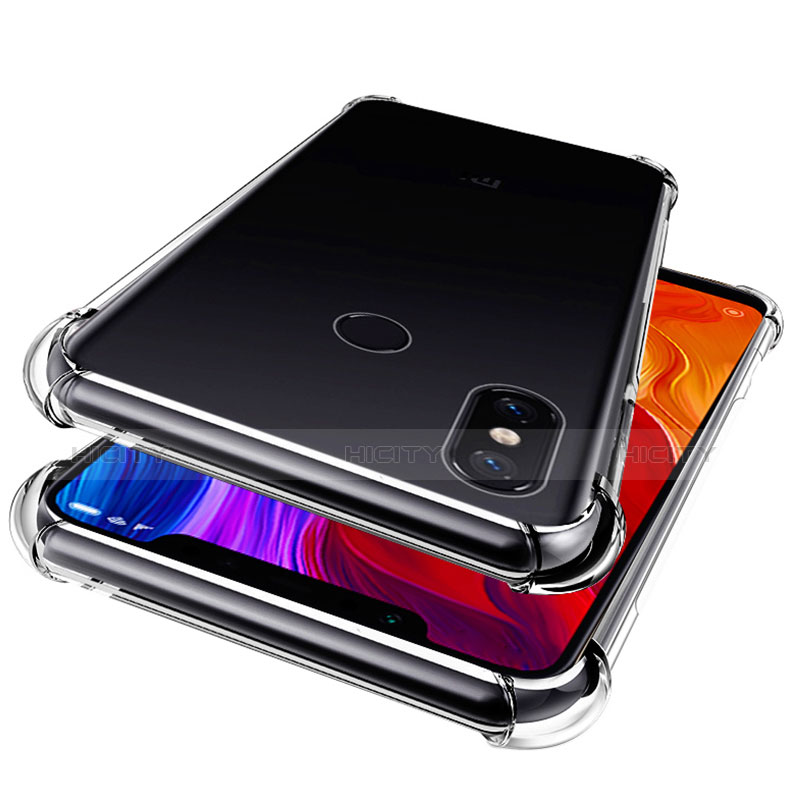 Funda Silicona Ultrafina Transparente T04 para Xiaomi Mi 8 Claro