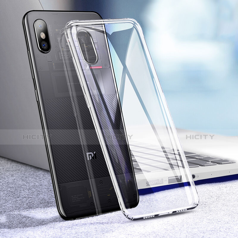 Funda Silicona Ultrafina Transparente T04 para Xiaomi Mi 8 Explorer Claro