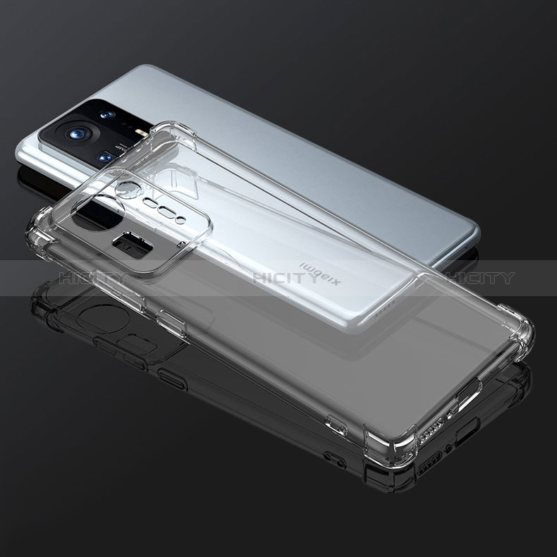 Funda Silicona Ultrafina Transparente T04 para Xiaomi Mi Mix 4 5G Claro