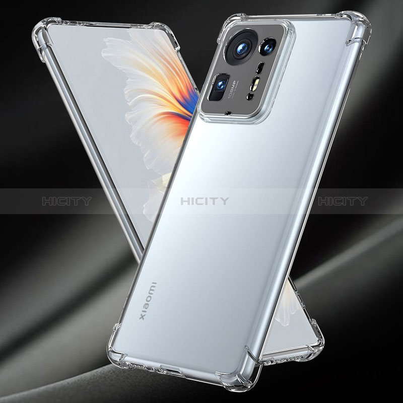 Funda Silicona Ultrafina Transparente T04 para Xiaomi Mi Mix 4 5G Claro