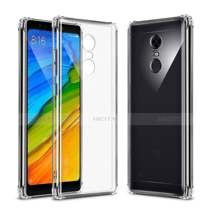 Funda Silicona Ultrafina Transparente T04 para Xiaomi Redmi 5 Plus Claro