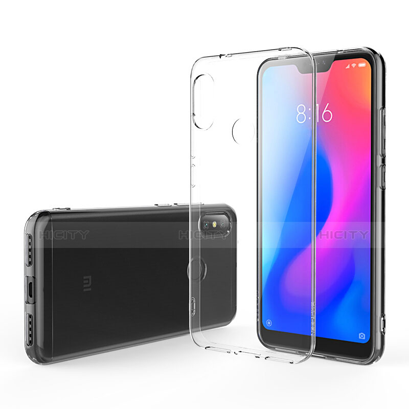 Funda Silicona Ultrafina Transparente T04 para Xiaomi Redmi 6 Pro Claro