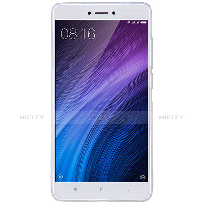 Funda Silicona Ultrafina Transparente T04 para Xiaomi Redmi Note 4 Standard Edition Claro