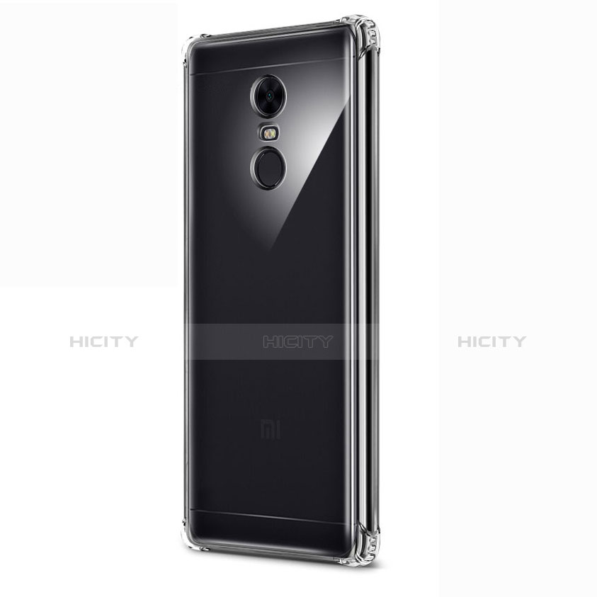 Funda Silicona Ultrafina Transparente T04 para Xiaomi Redmi Note 5 Indian Version Claro