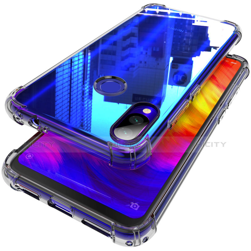 Funda Silicona Ultrafina Transparente T04 para Xiaomi Redmi Note 7 Claro