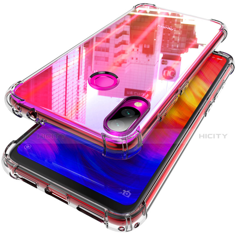 Funda Silicona Ultrafina Transparente T04 para Xiaomi Redmi Note 7 Pro Claro